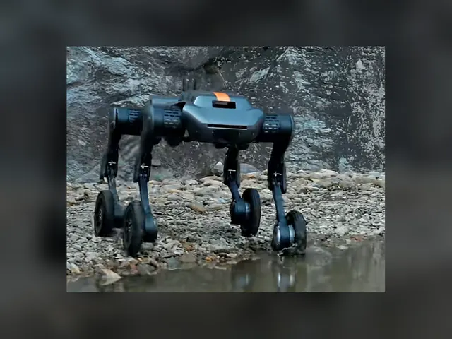 MOVENEW P1 — Industrial-Grade Wheel-Legged Quadruped, quadruped from China