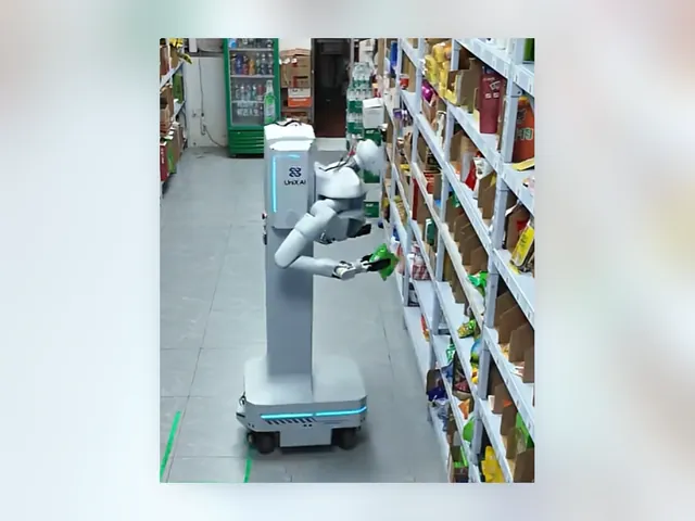 Wanda / Panther — Front-Warehouse Stocking & Picking Robot, mobile & dual-arm from China